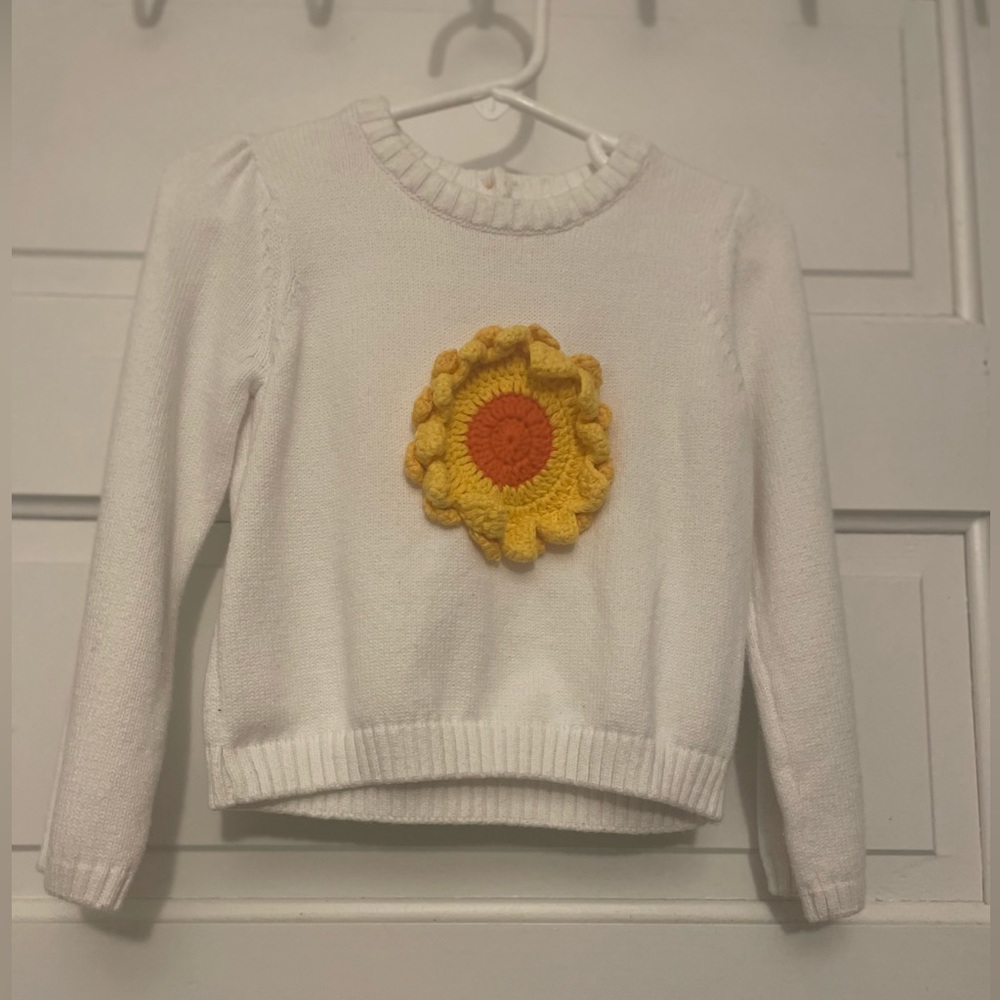 Gymboree Sunflower sweater 3 Toddler